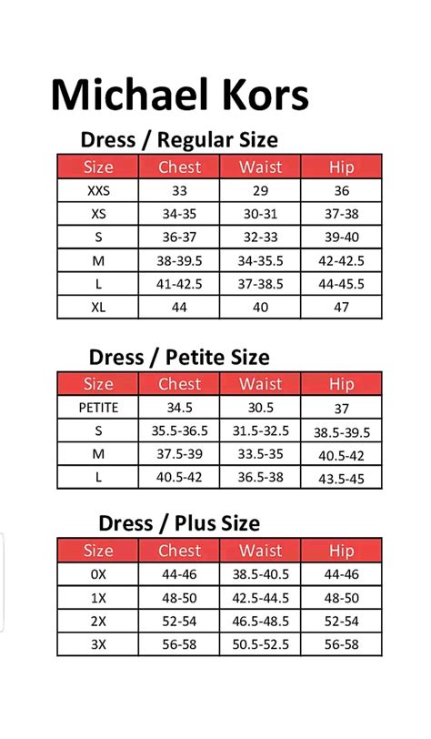 guia de tallas michael kors|Michael Kors shoes size chart.